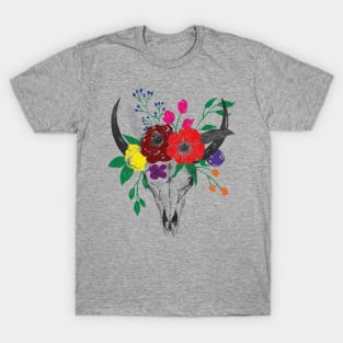 Skull & Flowers T-Shirt